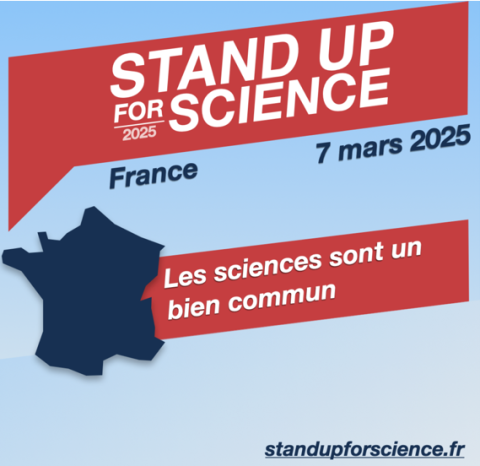 StandUpForSciences 7 mars 2025