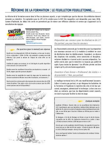 Lettre de la FDE septembre 2025