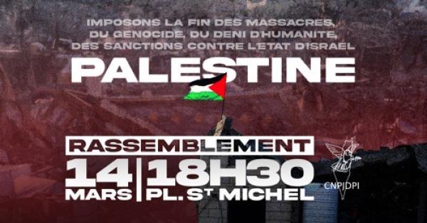 Rassemblement 14/03/2025 à 18h30