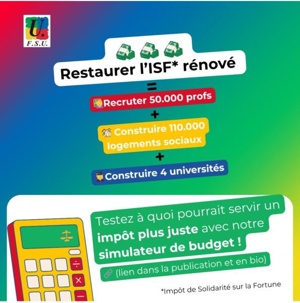 restaurer isf visuel FSU