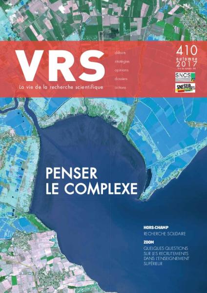 Penser le complexe - VRS n° 410 - Automne 2017